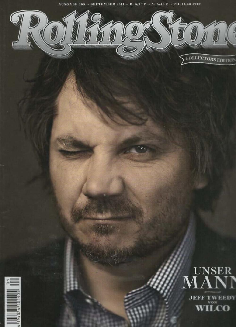 Rolling Stone Magazin Deutschland 2011 #203 Jeff Tweedy Wilco