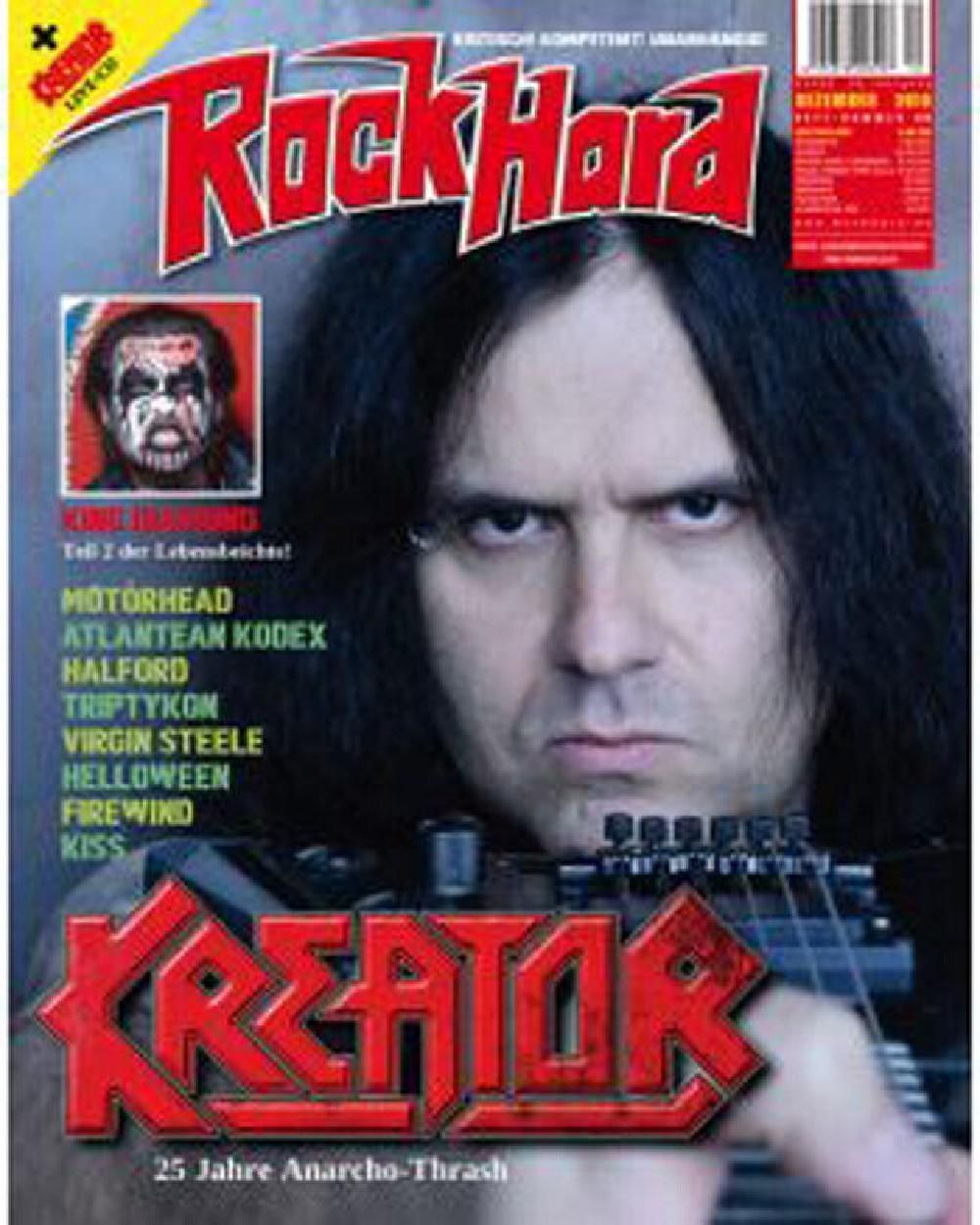 Rock Hard Magazin Deutschland 2010-12 Kreator #283