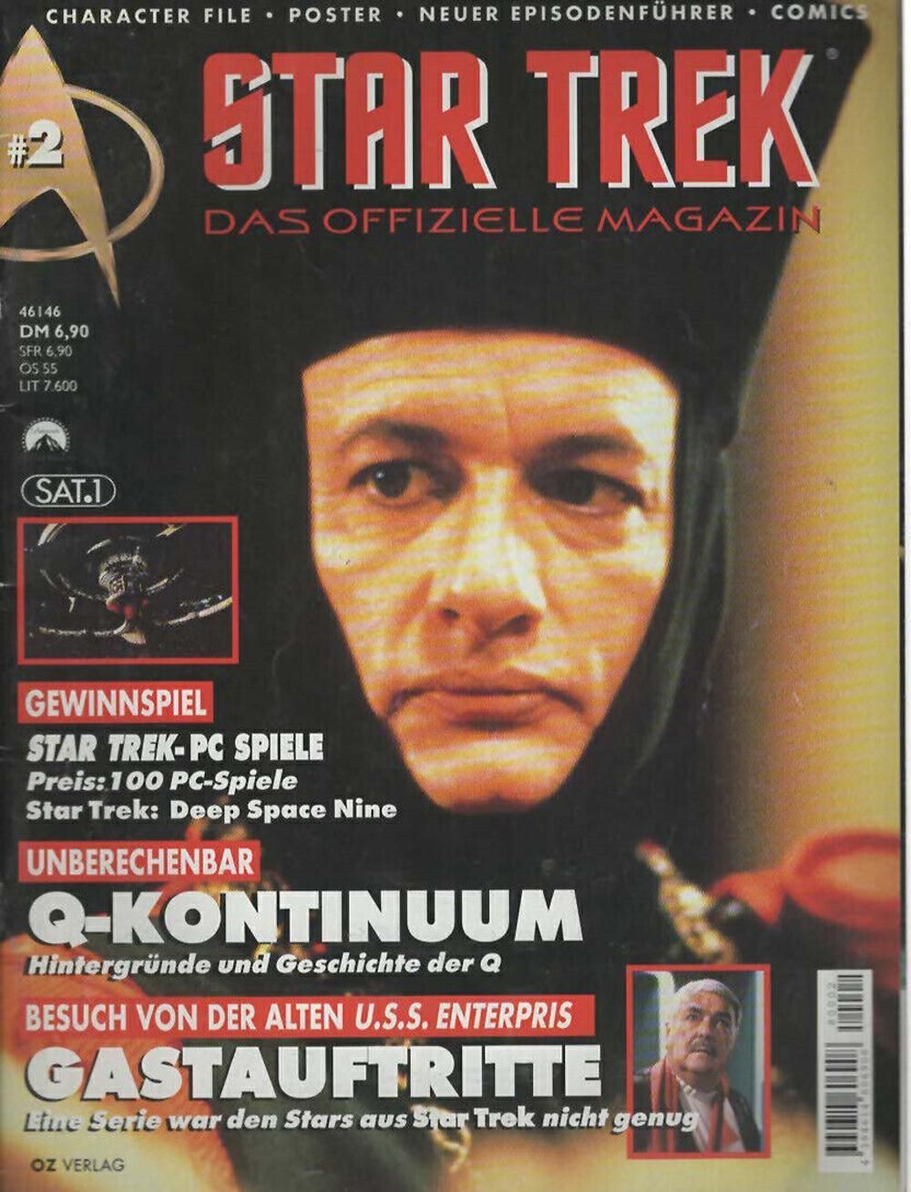 Star Trek Magazin Deutschland 1998 #2 John De Lancie James Doohan