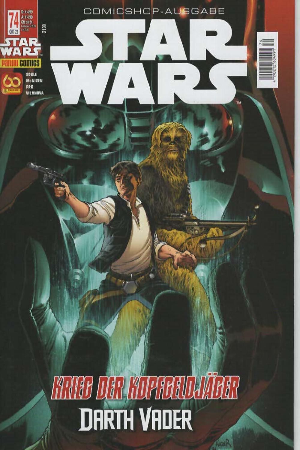 Star Wars Comic Deutschland 2021 #74 Krieg Der Kopfgeldjäger Darth Vader Comicshop Han Solo