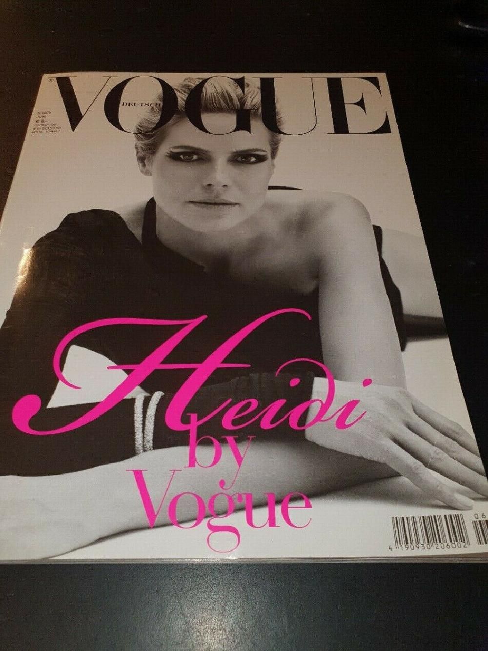 Vogue Tijdschrift Duitsland 2009-06 – Heidi Klum – Originele uitgave