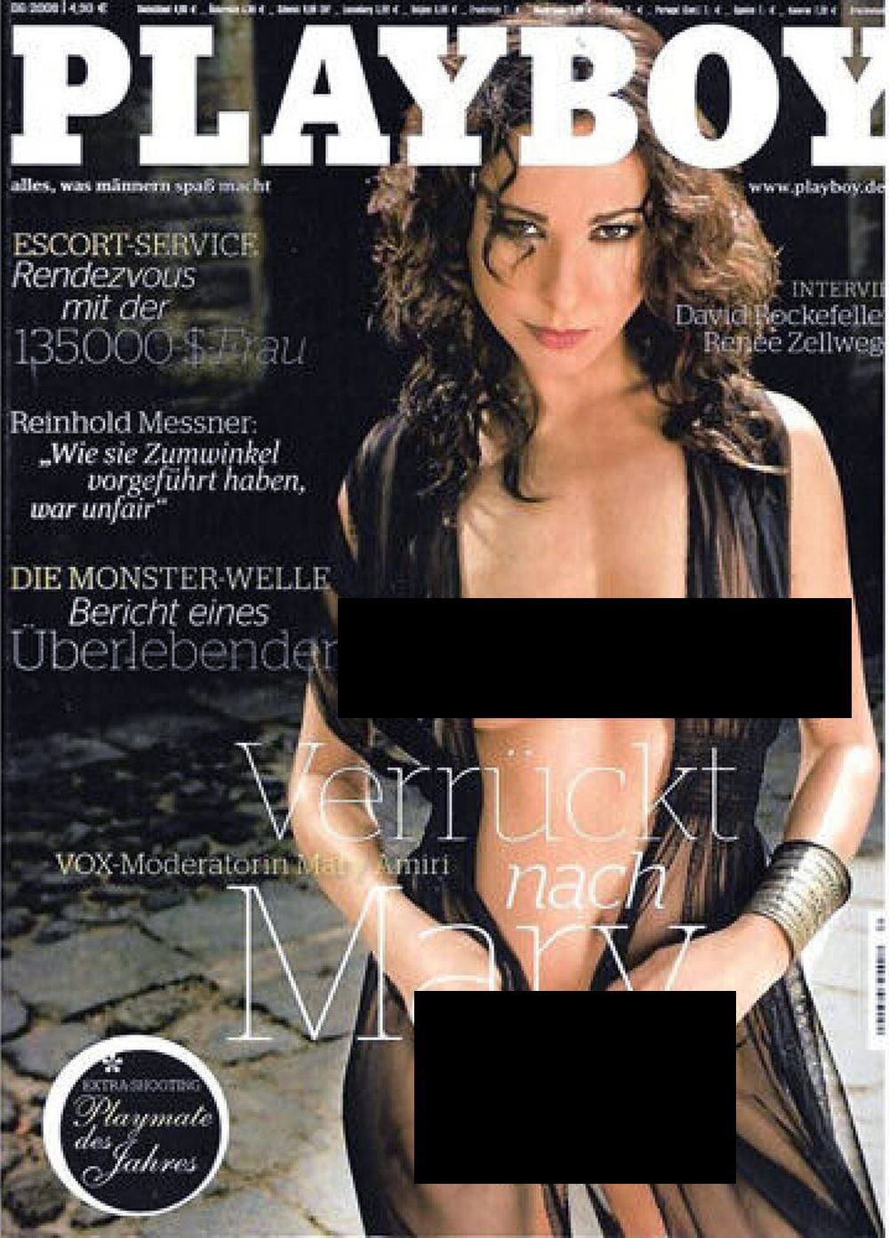 Playboy Magazin Deutschland 2008-06 Mary Amiri