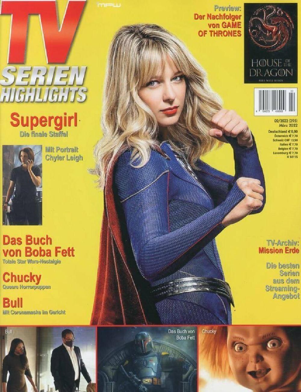 TV Serien Highlights Magazin Deutschland 2022-02 Chyler Leigh