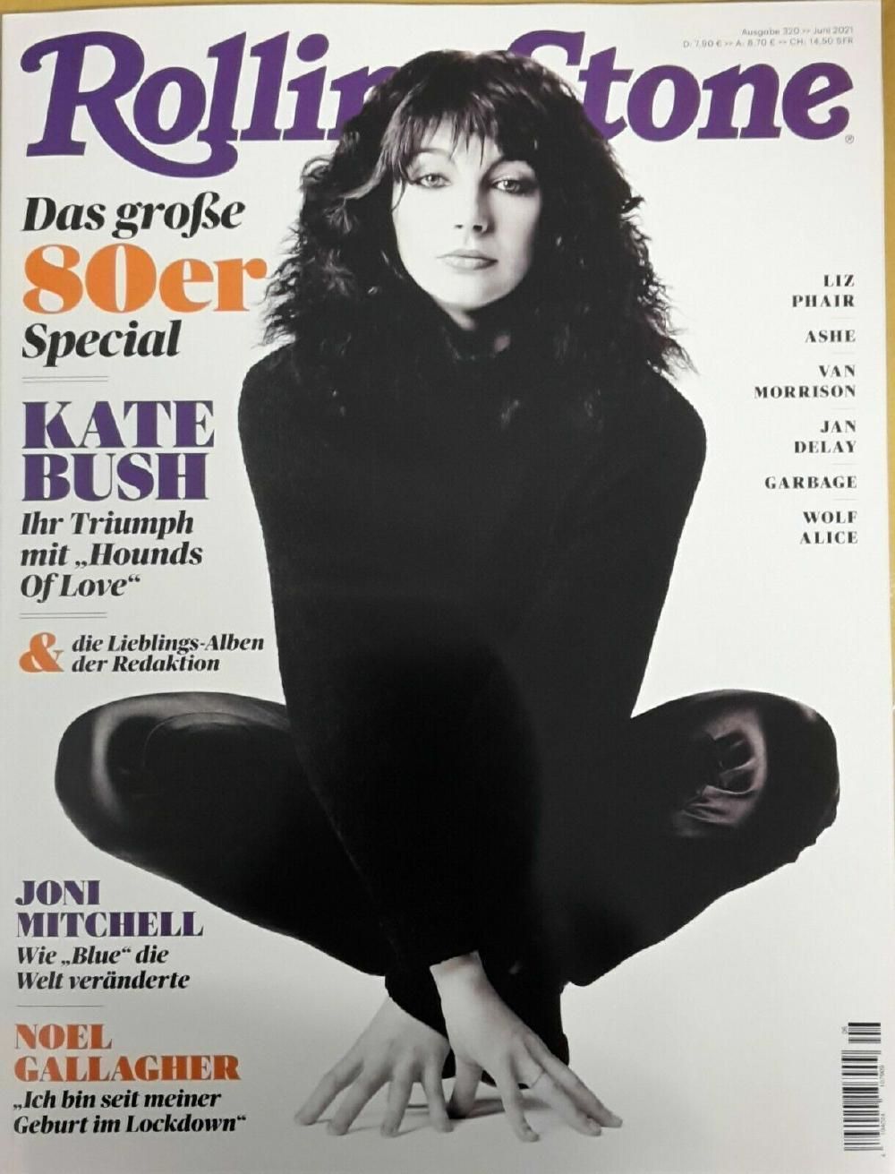 Rolling Stone Magazin Deutschland 2021 #320 Kate Bush Joni Mitchell Garbage
