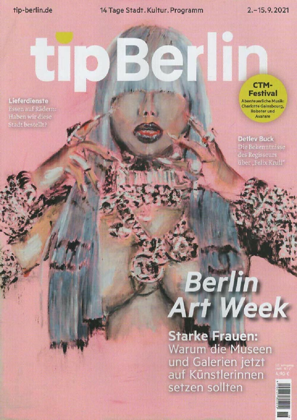 Tip Berlin Magazin Deutschland 2021-18 Tatjana Doll Alicia Kwade