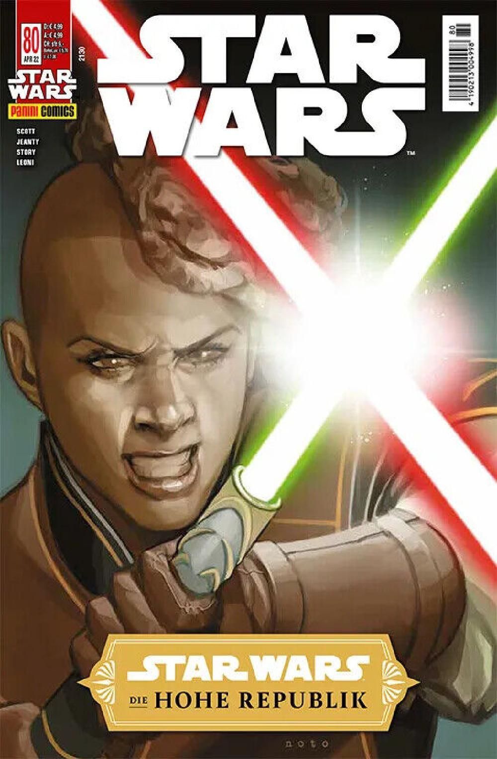 Star Wars Comic Alemania 2022 #80 Georges Jeanty Cavan Scott Edición original