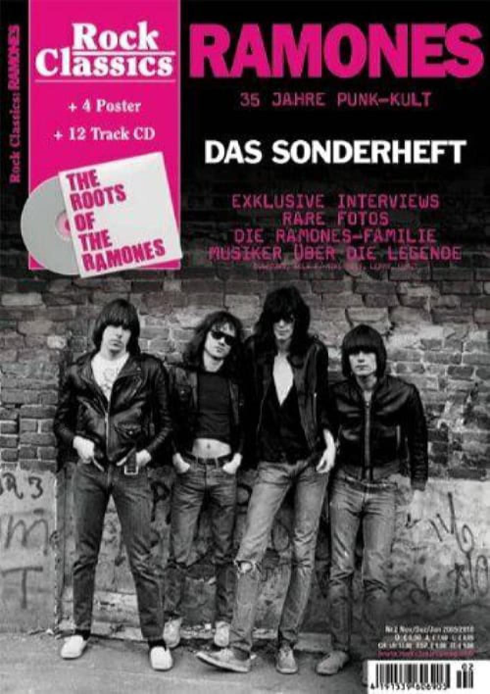Rock Classics Tijdschrift Duitsland 2017 #2 Ramones Originele uitgave