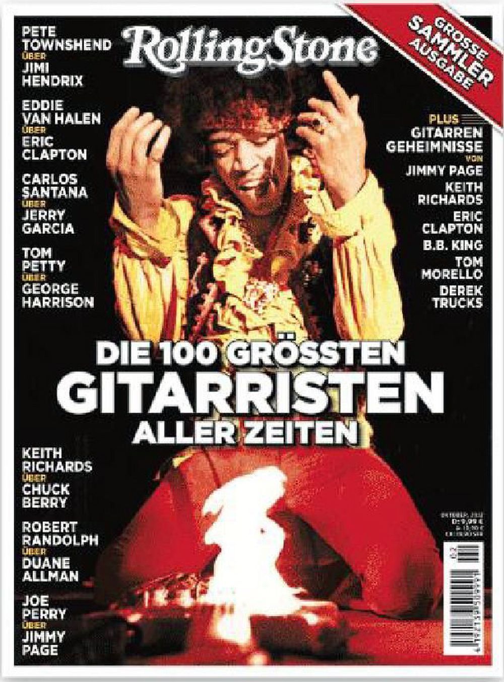 Rolling Stone Sonderausgabe Magazin Deutschland Jimi Hendrix