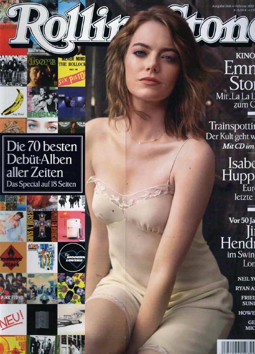 Rolling Stone Magazin Deutschland 2017-02 Emma Stone Jimi Hendrix Ryan Adams