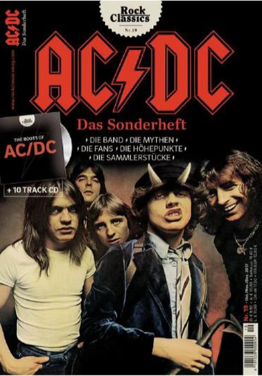 Rock Classics Magazine Germany 2017 #19 ACDC Original Print Issue