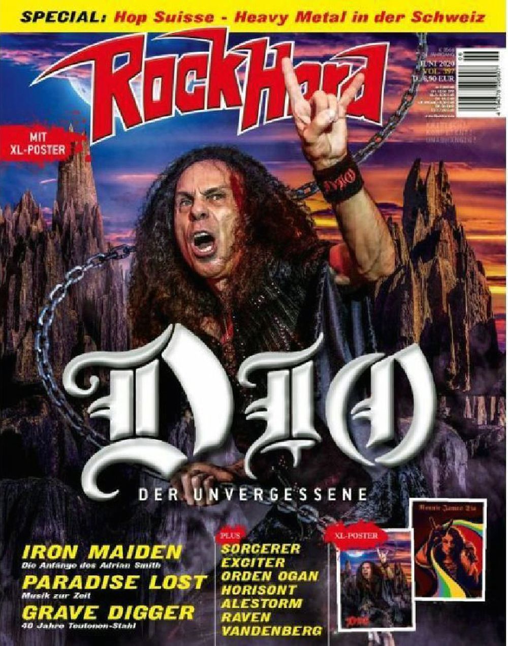 Rock Hard Magazine Germany 2020 #397 Dio Original Print Issue