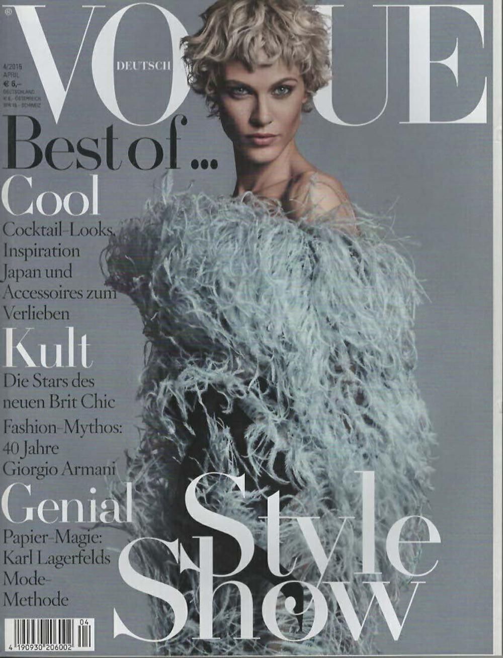 Vogue Magazin Deutschland 2015-04 Aymeline Valade