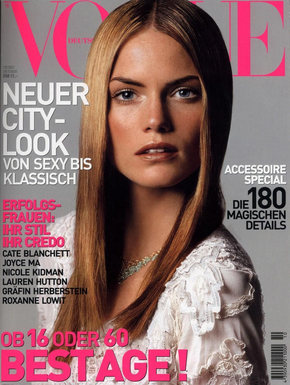 Vogue Magazin Deutschland 2001-10 Mini Anden