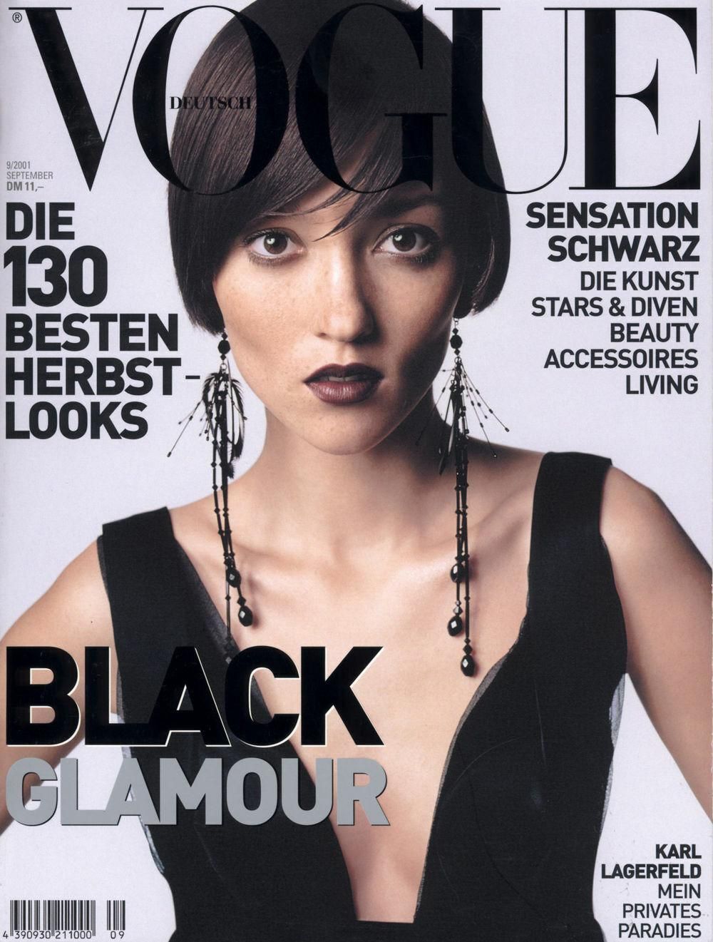Vogue Magazin Deutschland 2001-09 Audrey Marnay