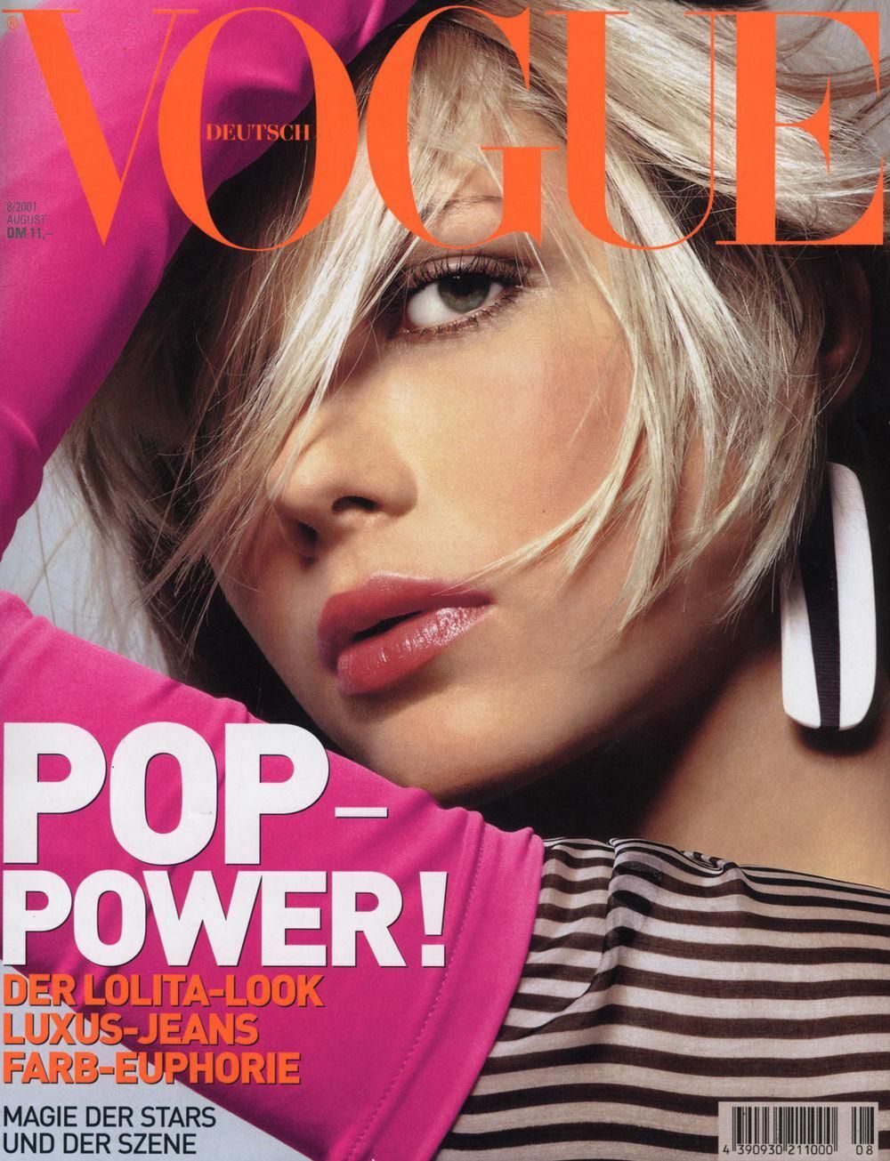 Vogue Magazin Deutschland 2001-08 Ana Claudia Michels
