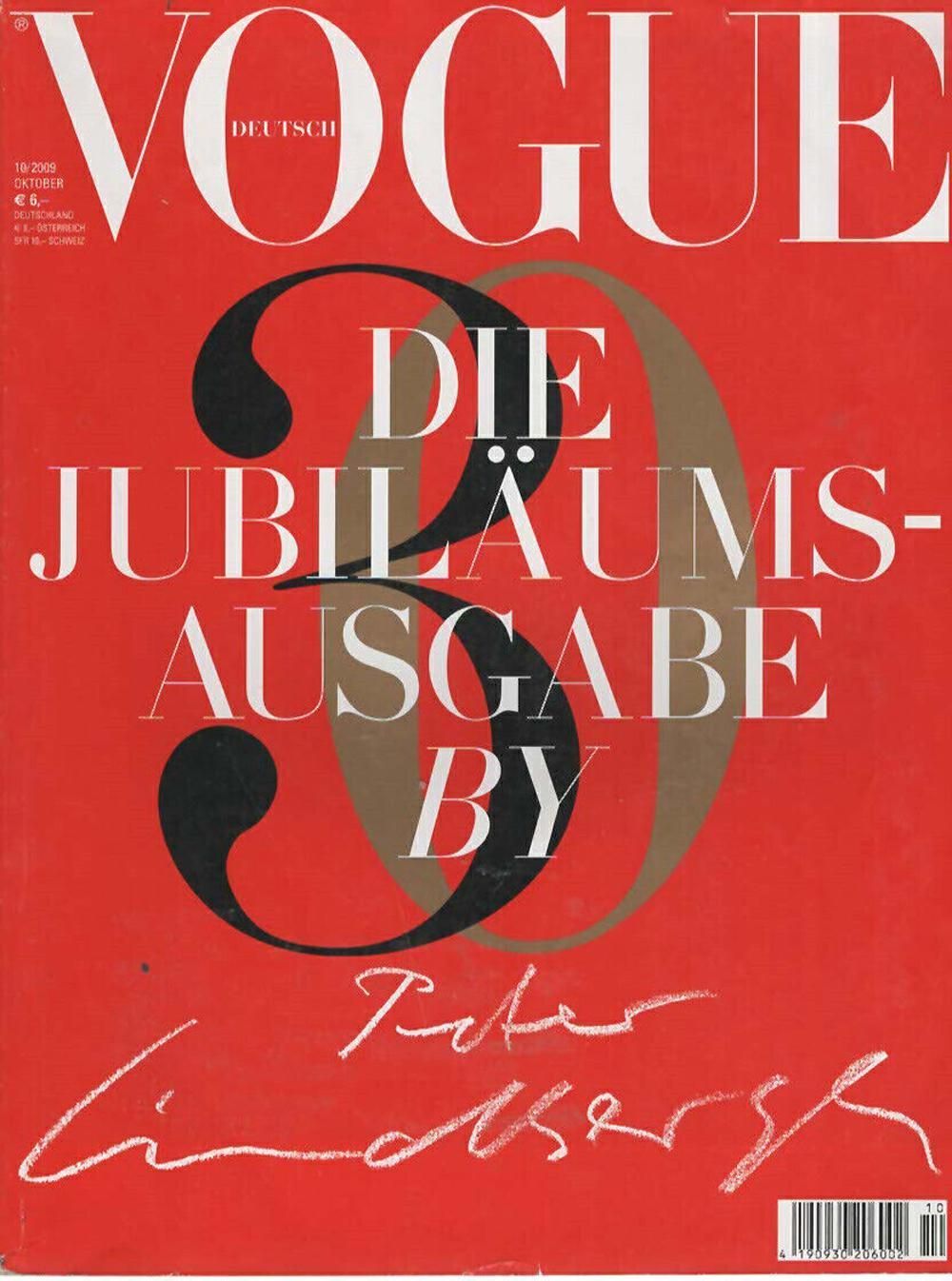 Vogue Magazin Deutschland 2009-10 Jubilee