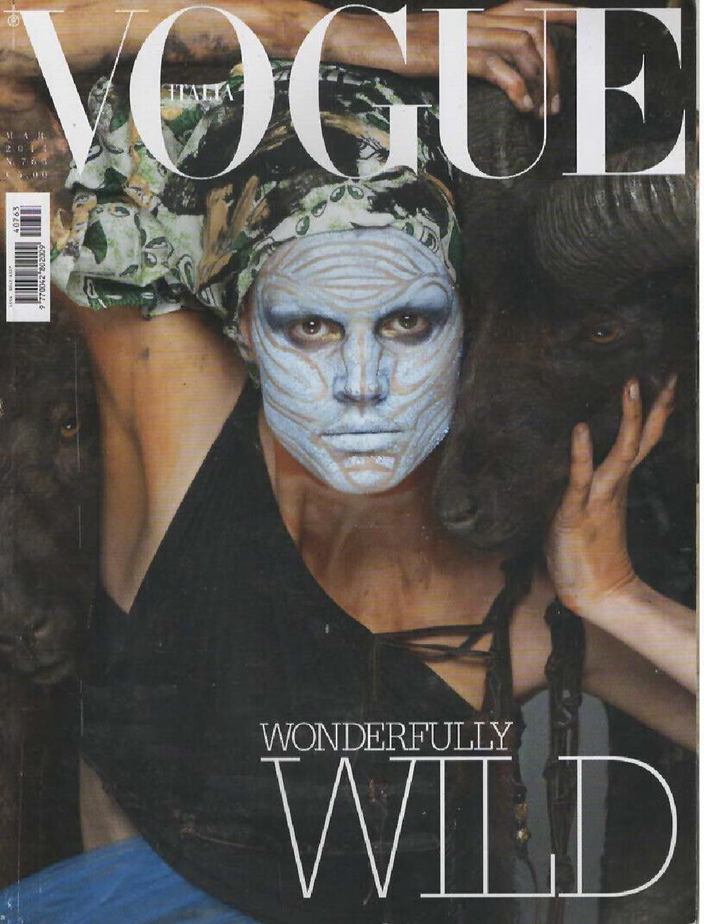 Vogue Magasin Italien 2014 #763 Saskia De Brauw Originaludgave