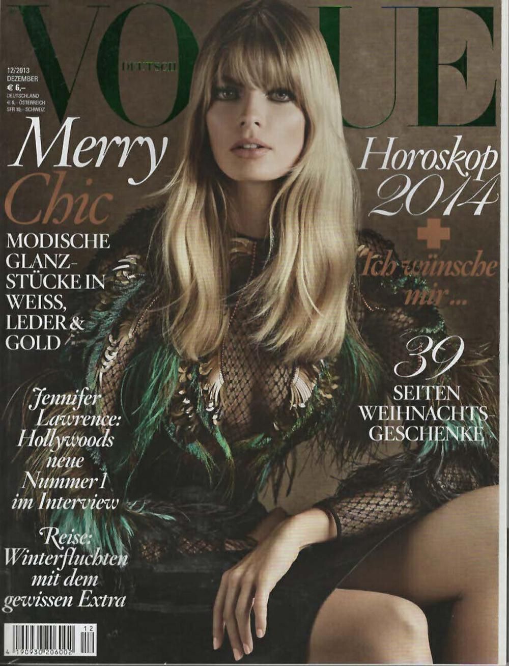 Vogue Magazin Deutschland 2013-12 Julia Stegner
