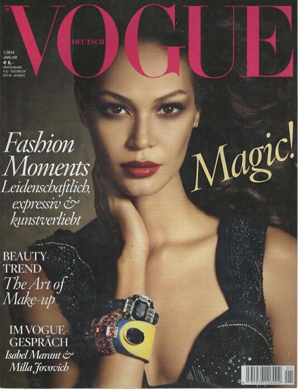 Vogue Magazin Deutschland 2014-01 Joan Smalls