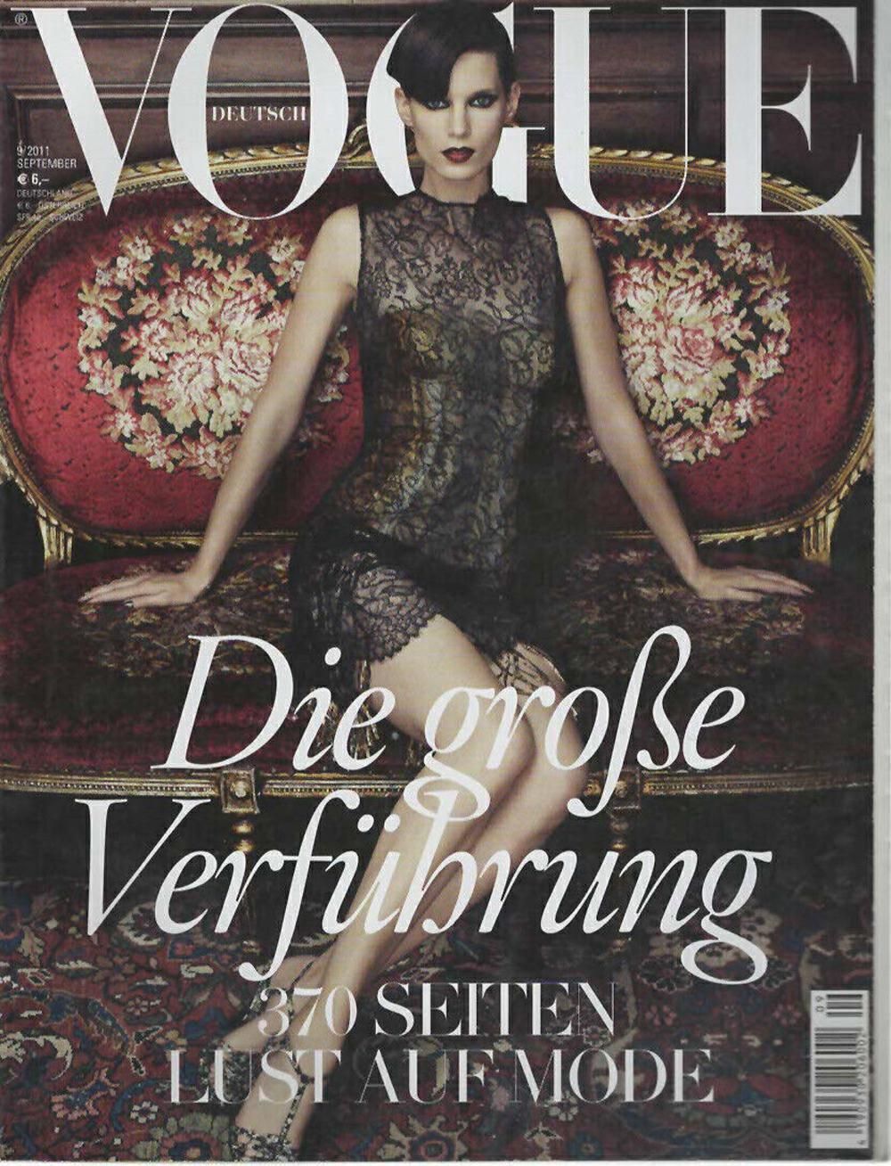 Vogue Magazin Deutschland 2011-09 Iris Strubegger