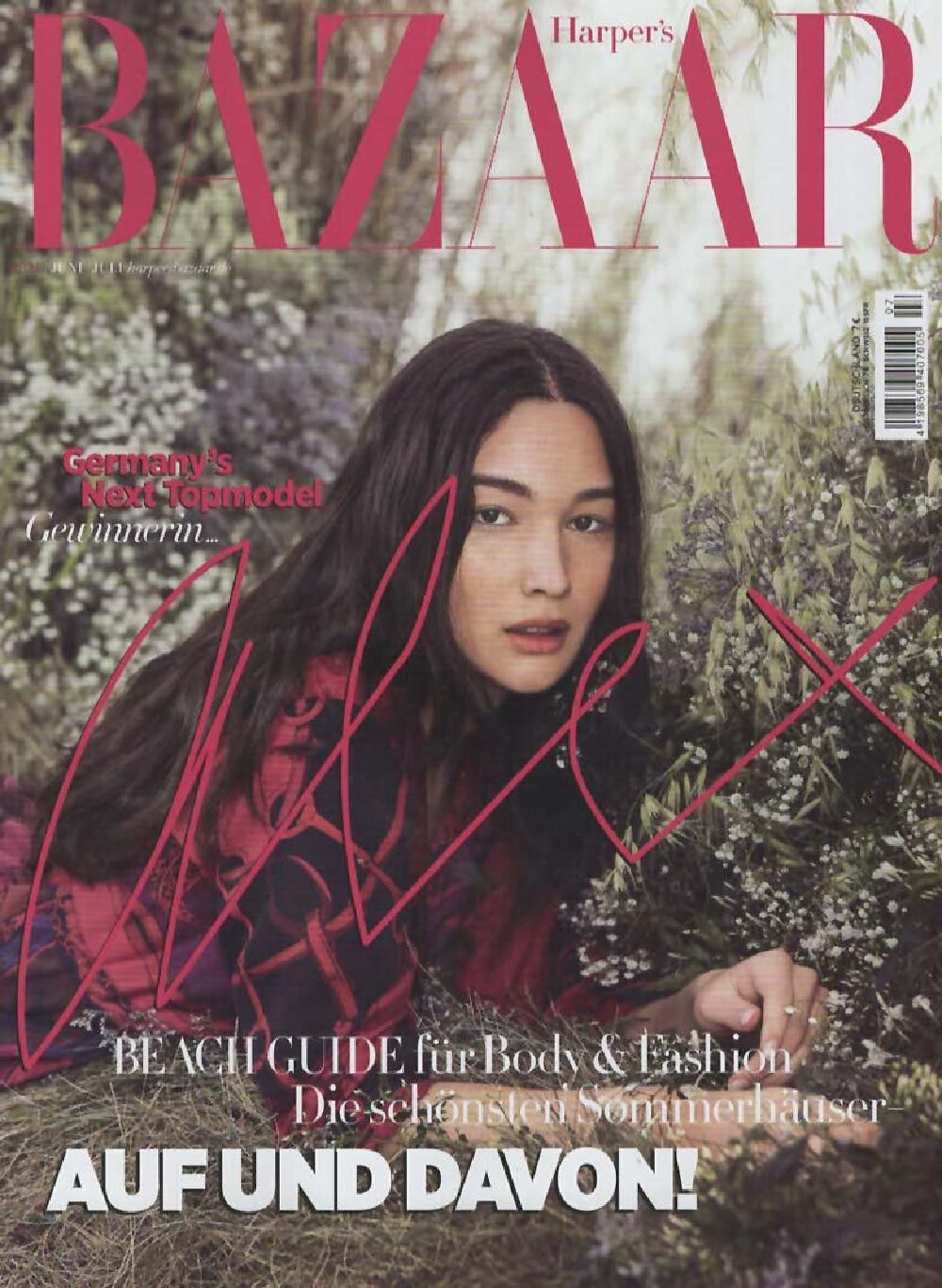 Harpers Bazaar Magazine Germany 2021-06 Alex Mariah Peter Original Print Issue