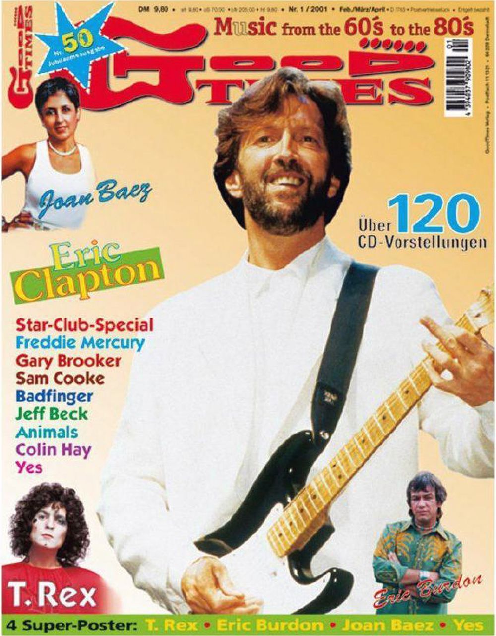 Good Times Magazin Deutschland 2001-01 Eric Clapton