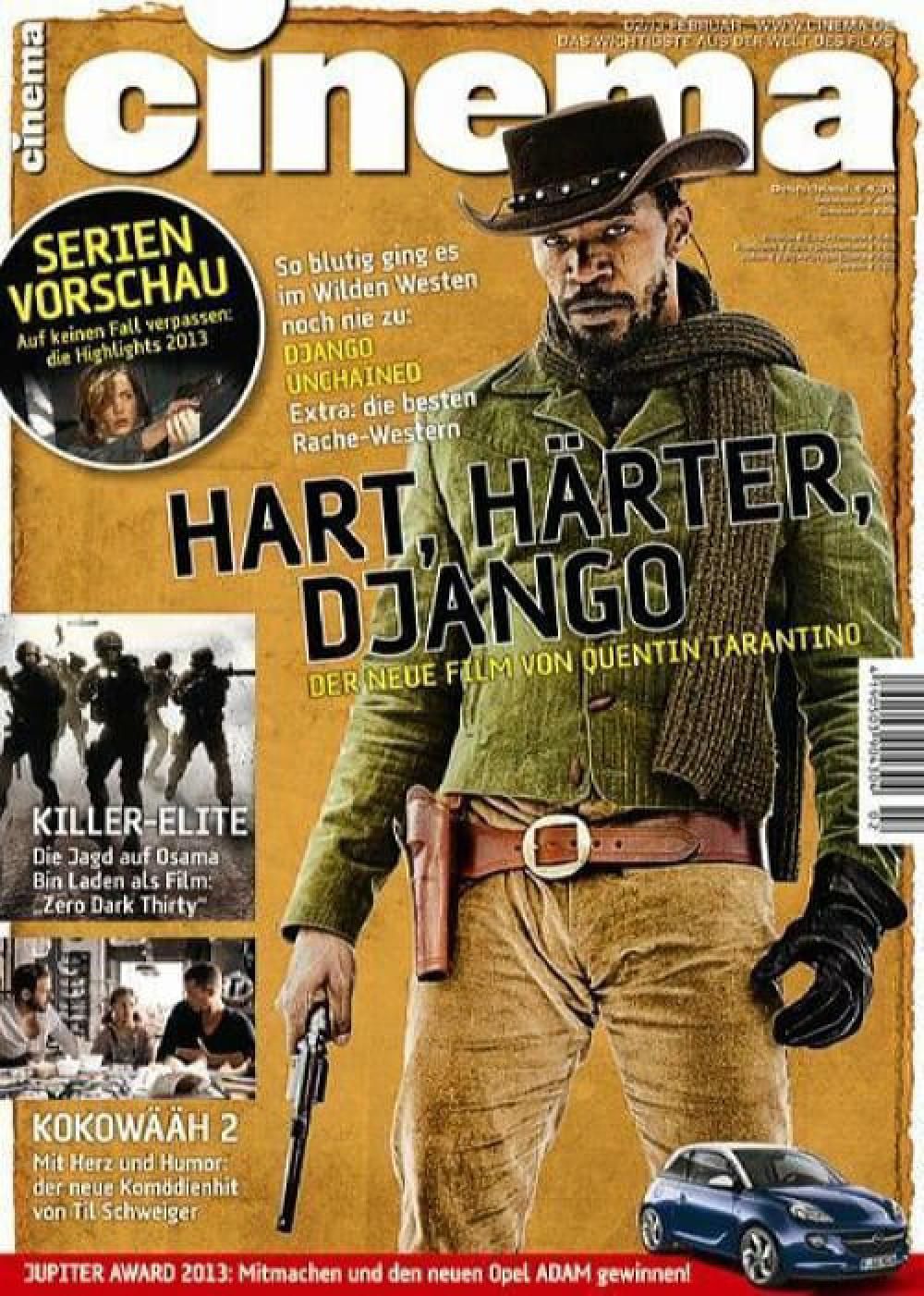 Cinema Magazin Deutschland 2013-02 Jamie Foxx Quentin Tarantino