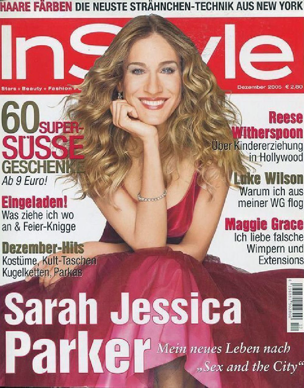 InStyle Magasin Tyskland 2005-12 Sarah Jessica Parker Originaludgave