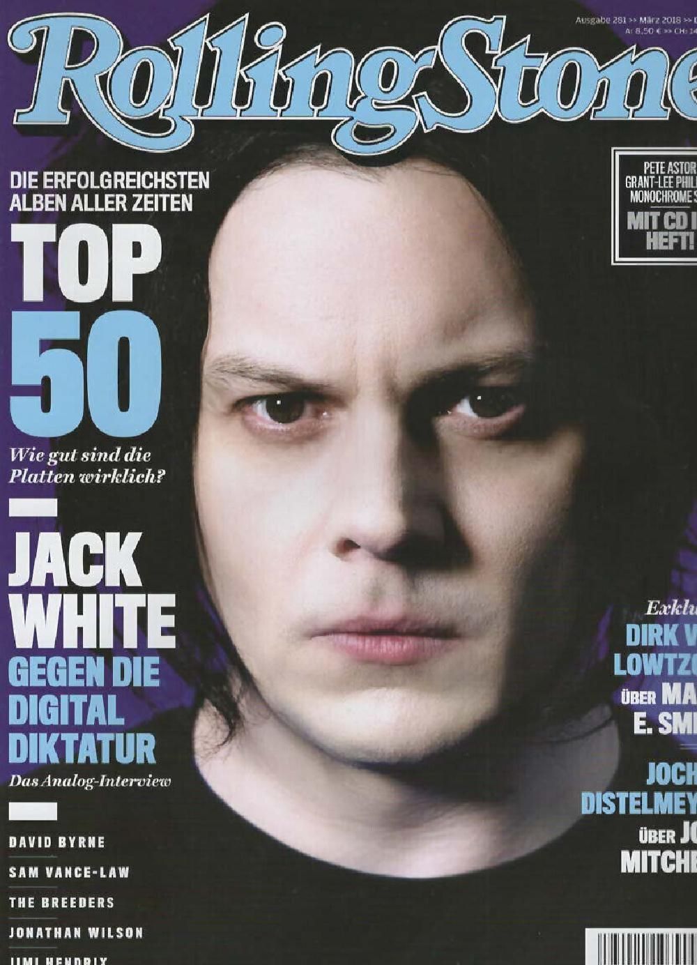 Rolling Stone Magazin Deutschland 2018-03 Jack White Joni Mitchell