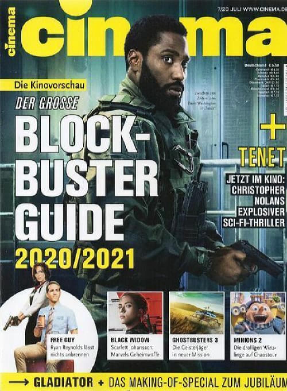 Cinema Magazin Deutschland 2020-07 David Washington Scarlett Johansson