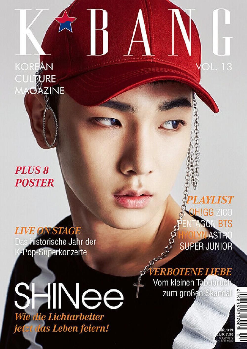K*Bang Magazine Germany 2019 #13 SHINee Original Print Issue