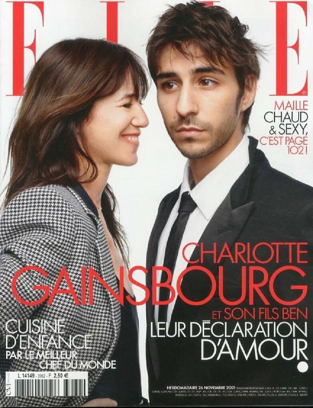 Elle Magazin Frankreich 2021 #3962 Charlotte Gainsbourg