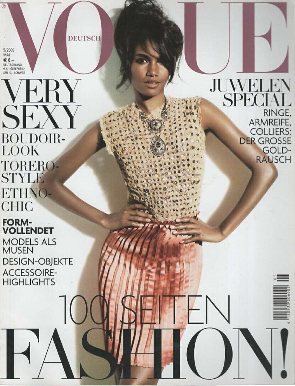 Vogue Magasin Tyskland 2009-05 Arlenis Sosa