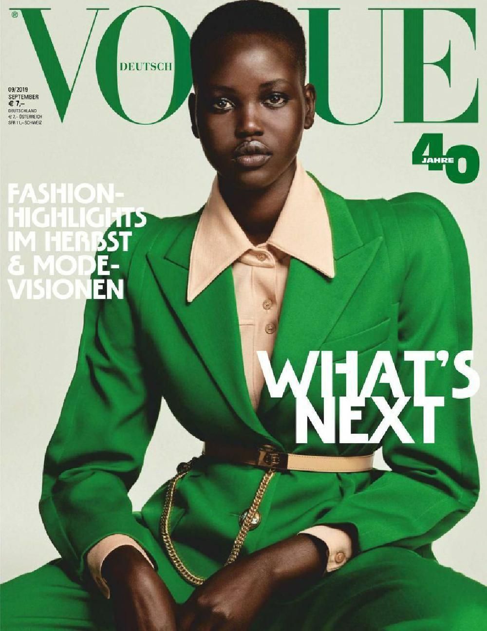 Vogue Magazin Deutschland 2019-09 Adut Akech