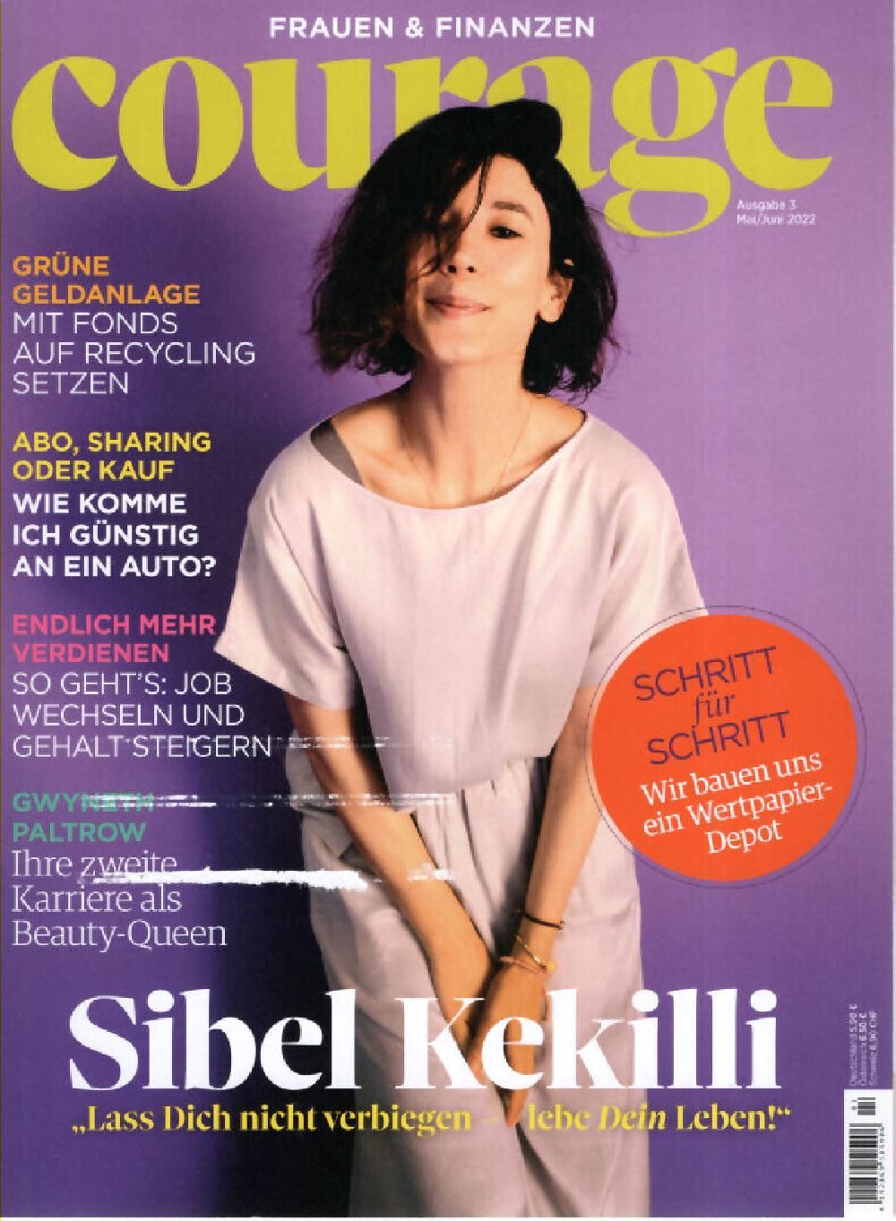 Courage Magazin Deutschland 2022-03 Sibel Kekilli