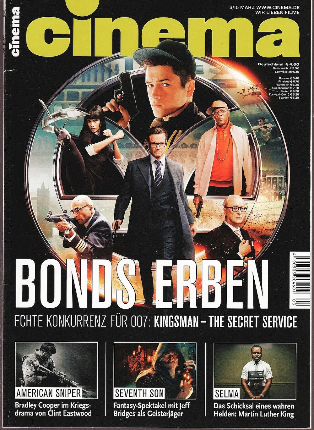 Cinema Magazin Deutschland 2015-03 Bradley Cooper Jeff Bridges