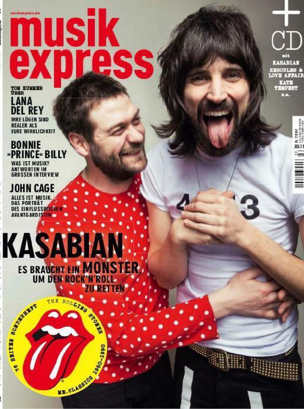 Musikexpress Magazin Deutschland 2014-07 Kasabian Lana Del Rey John Cage