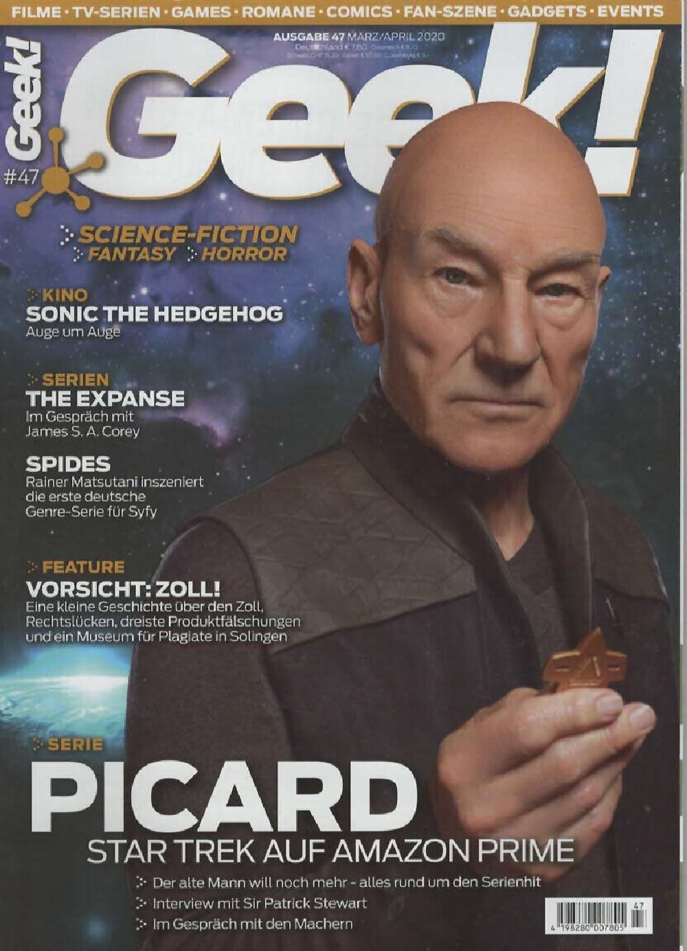 Geek Magazin Deutschland 2020 #47 Patrick Stewart