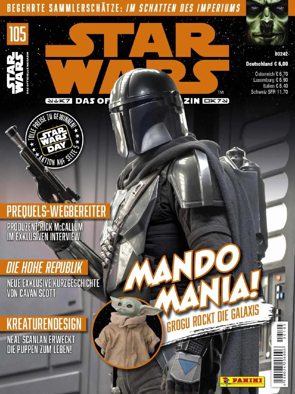 Star Wars Magasin Tyskland 2021 #105 Mando Mania Originaludgave