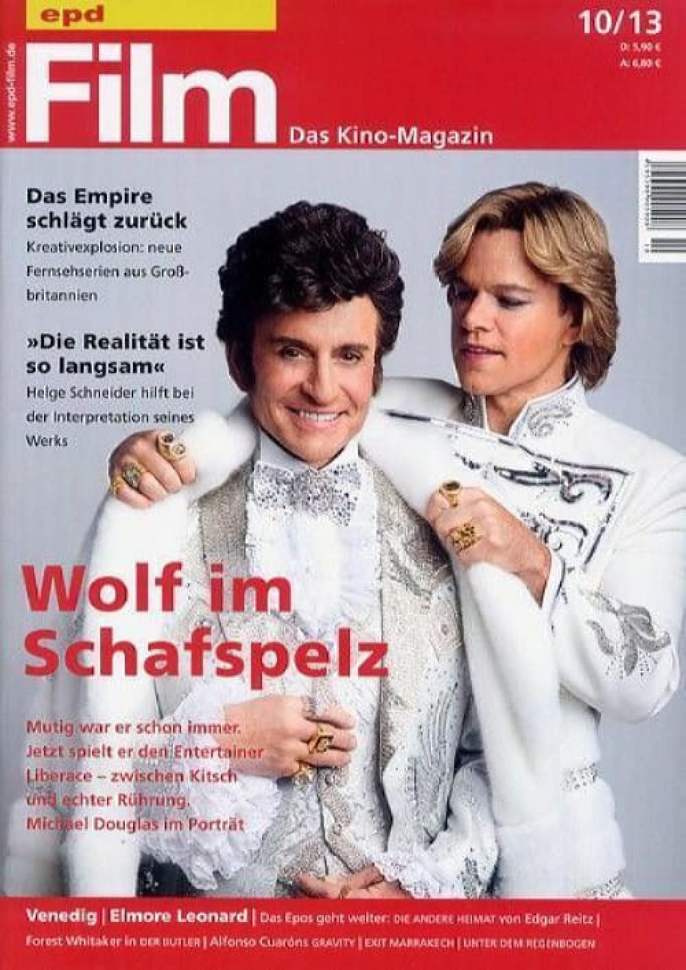 EPD Film Magazin Deutschland 2013-10 Michael Douglas Liberace