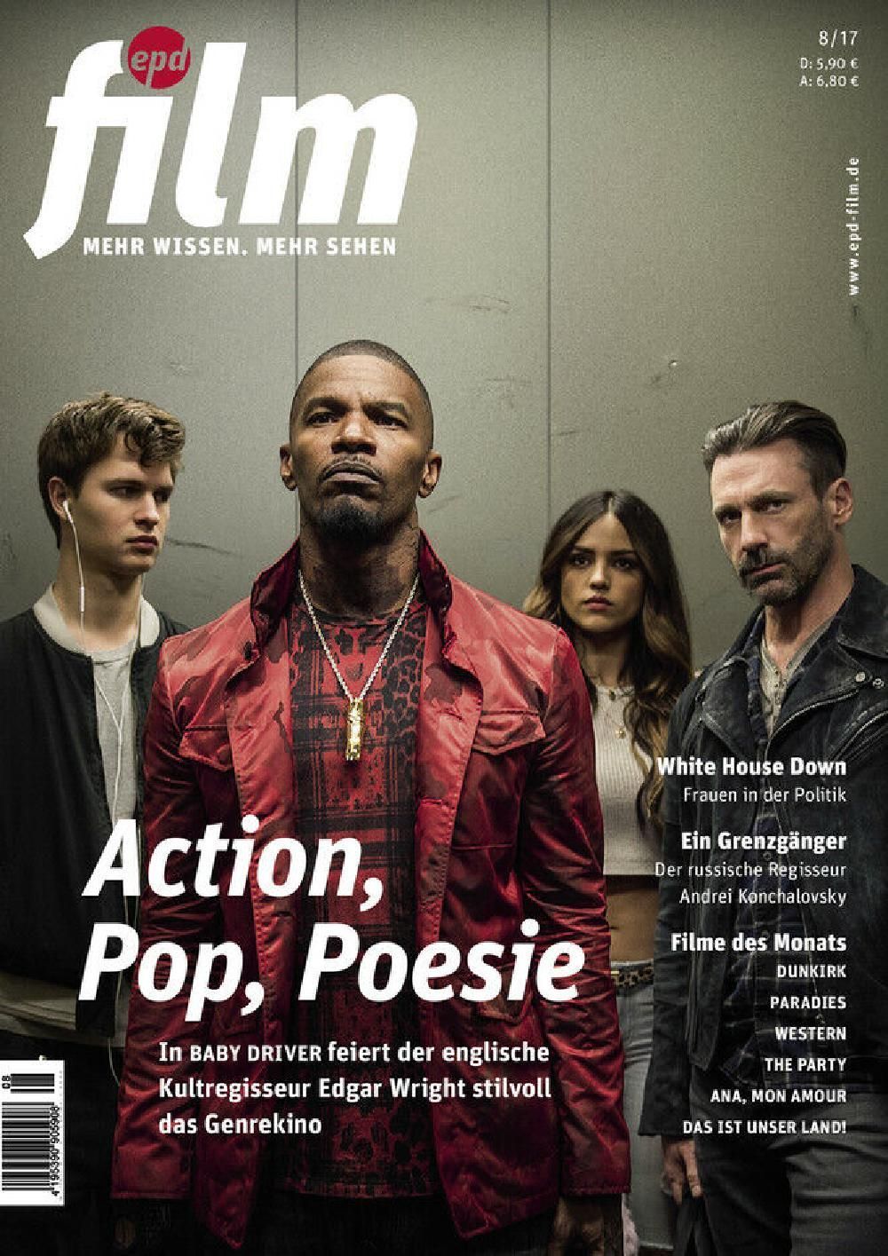 EPD Film Magazin Deutschland 2017-08 Jamie Foxx