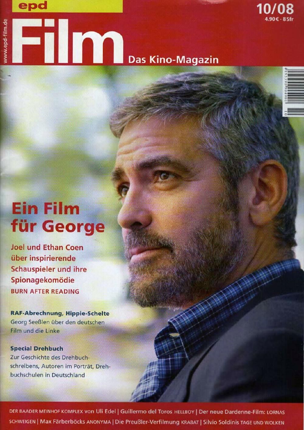 EPD Film Magazin Deutschland 2008-10 George Clooney