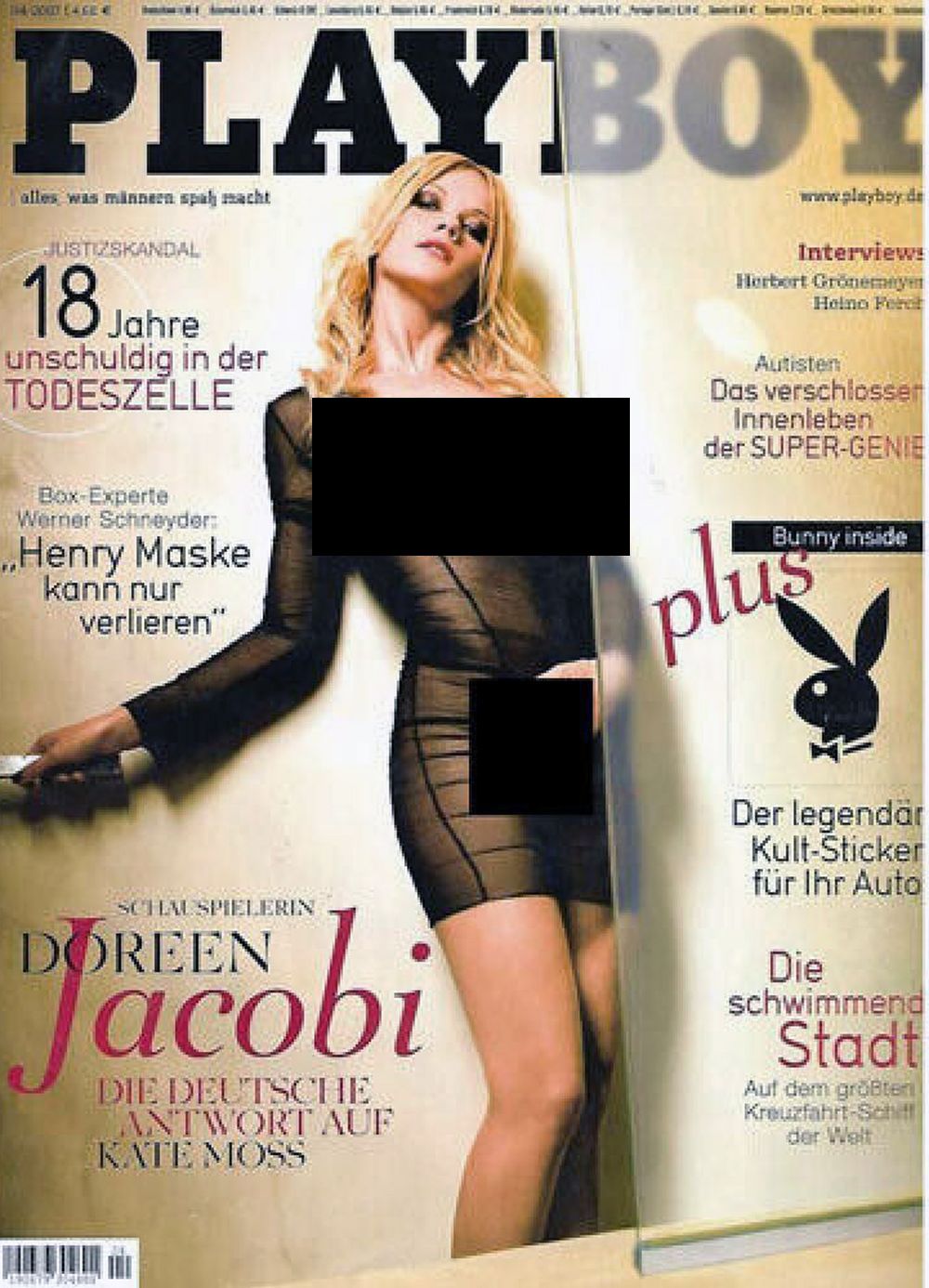 Playboy Magazin Deutschland 2007-04 Doreen Jacobi