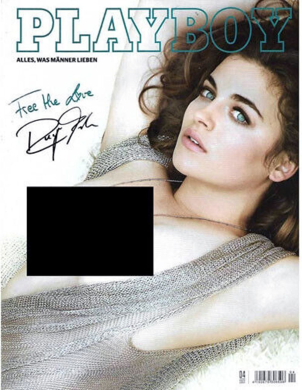 Playboy Magasin Tyskland 2017-04 – Ronja Forcher Edition – Originalutgåva