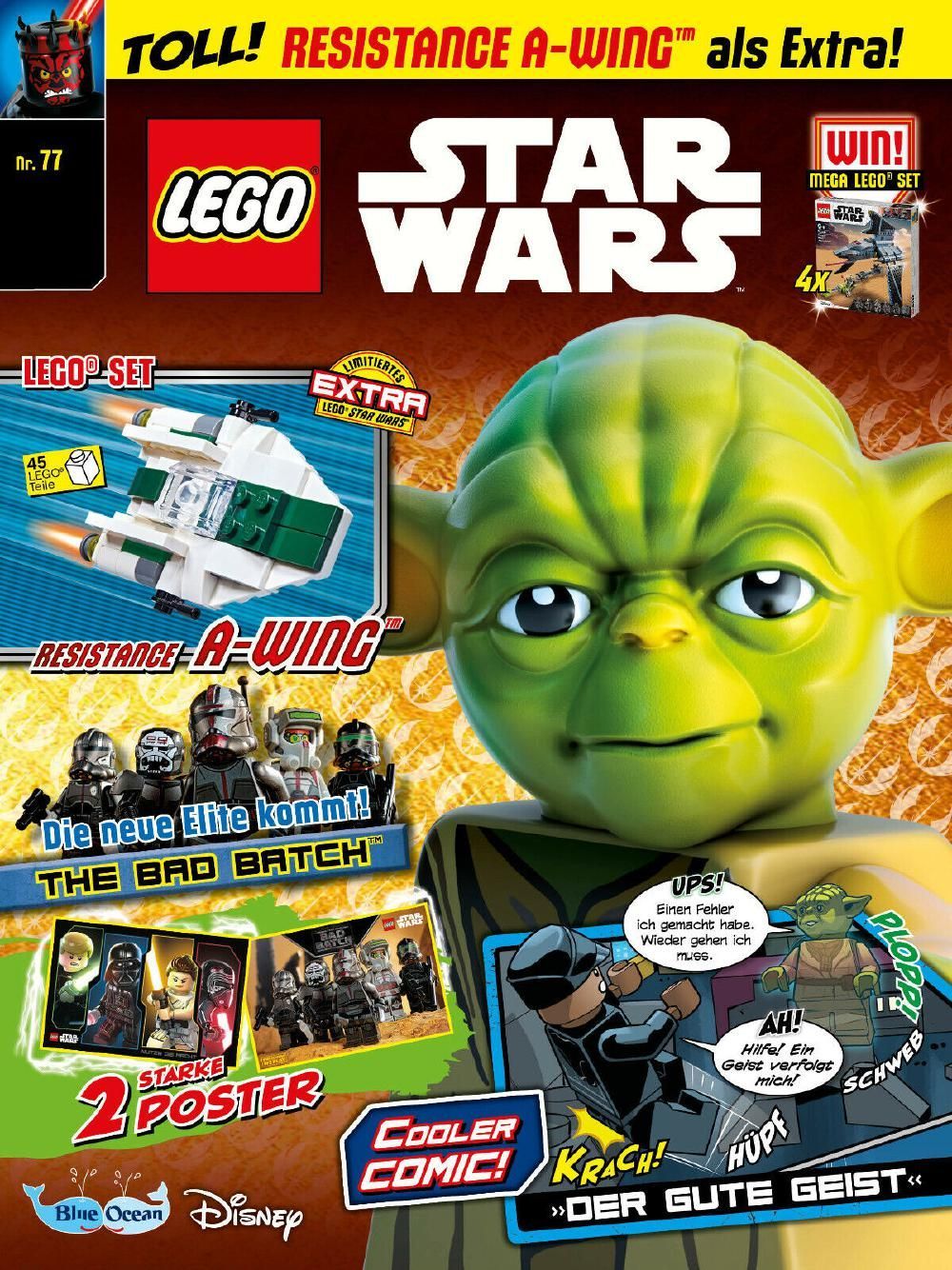 Lego Star Wars Magazin Deutschland 2021 #77 A-Wing