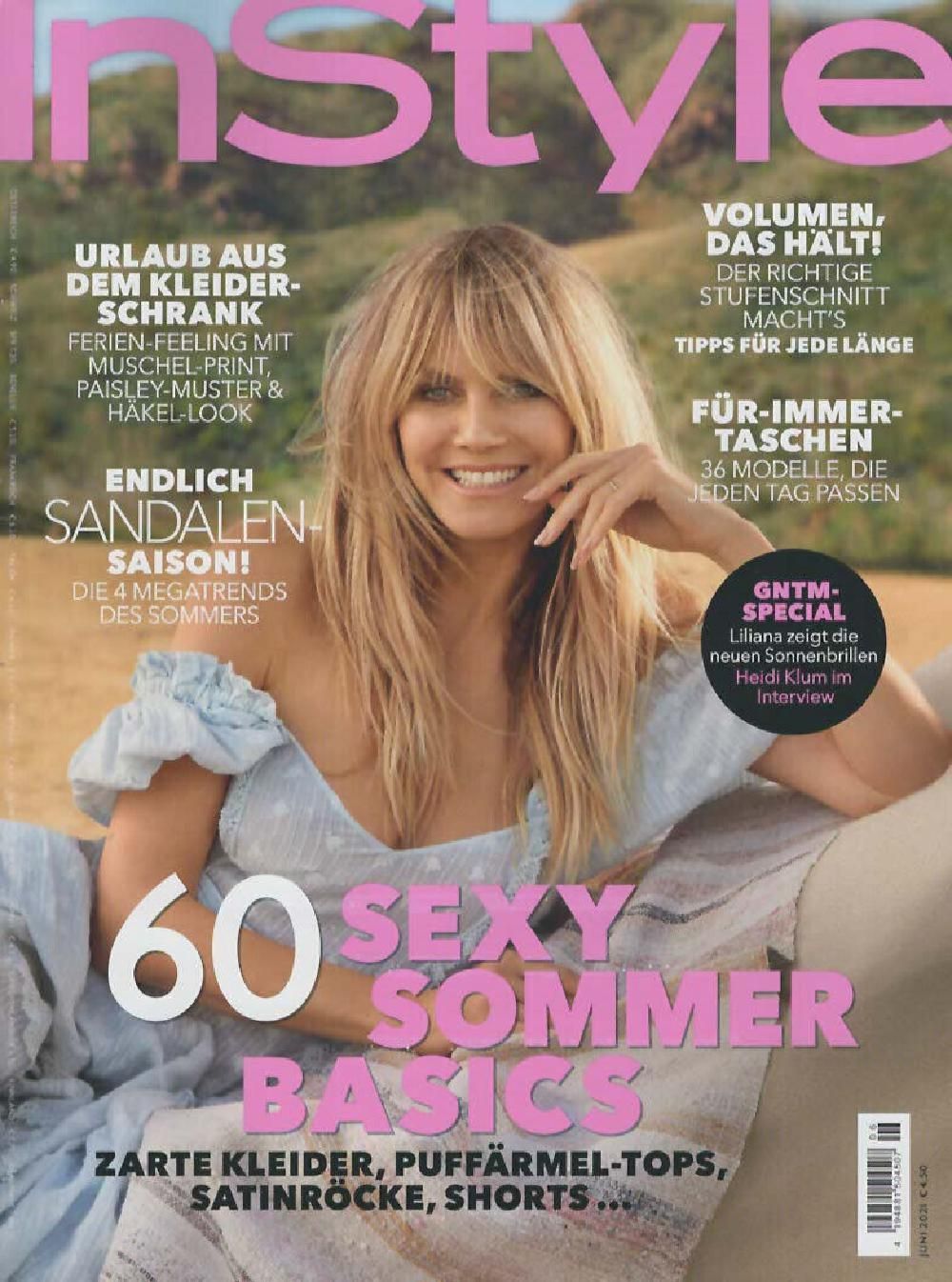 InStyle Magazin Deutschland 2021-06 Heidi Klum