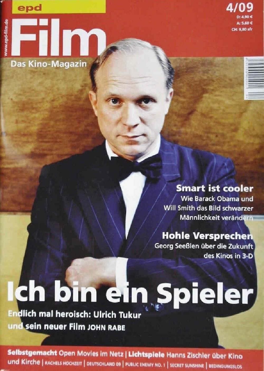 EPD Film Magazin Deutschland 2009-04 Ulrich Tukur Obama Will Smith