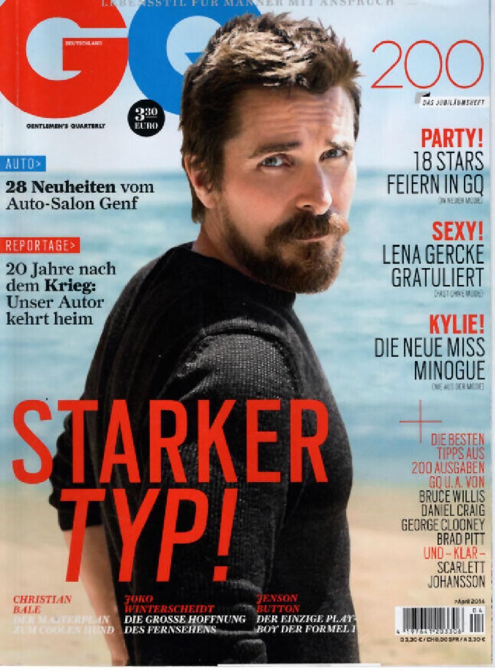 GQ Magazin Deutschland 2014-04 Christian Bale