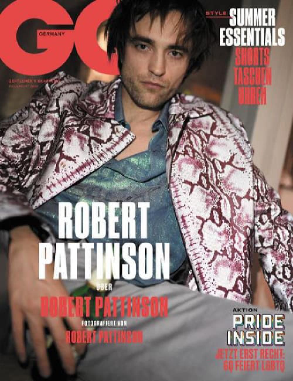 GQ Magazine Allemagne 2020-07 Robert Pattinson Édition originale