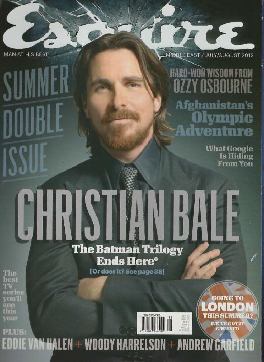 Esquire Magazin Middle East 2012 #31 Christian Bale